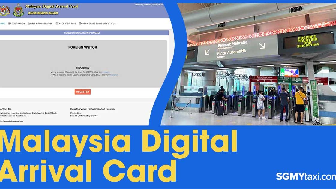 Malaysia Digital Arrival Card MDAC