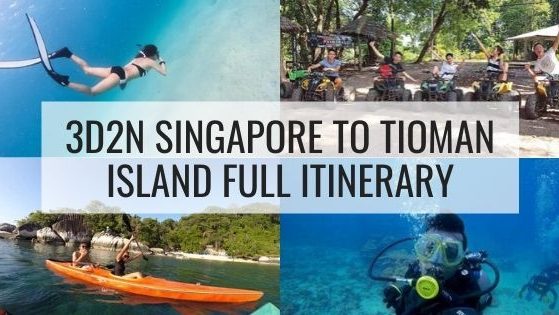 3D2N Singapore To Tioman Island Full Itinerary