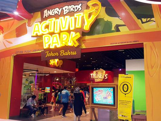 Angry Birds Activity Park in KOMTAR JBCC
