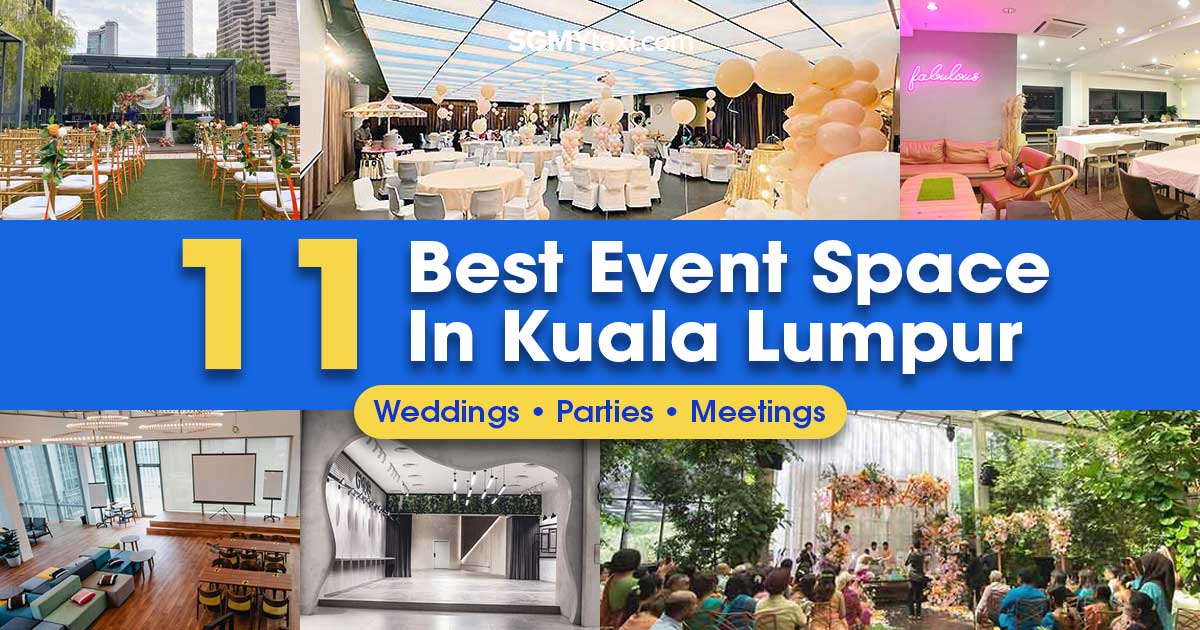 Hold your next fabulous event at one of these top KL event spaces!