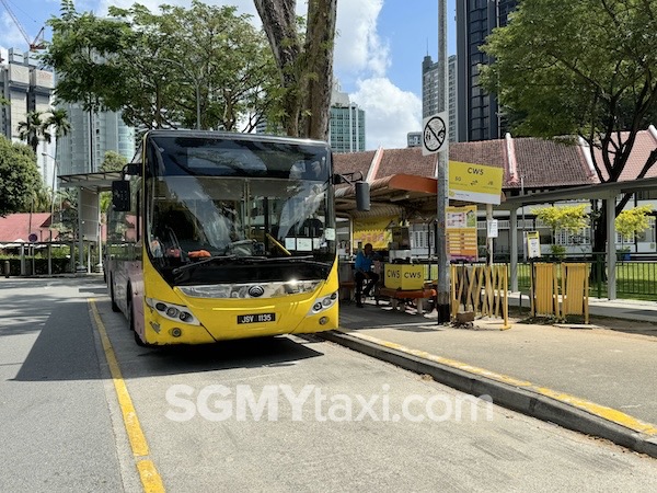 CW5 From Newton Circus Singapore to JB Cross Border Bus