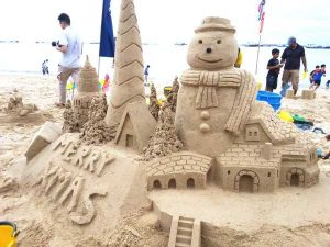 Build Sandcastles At East Coast Park Beach
