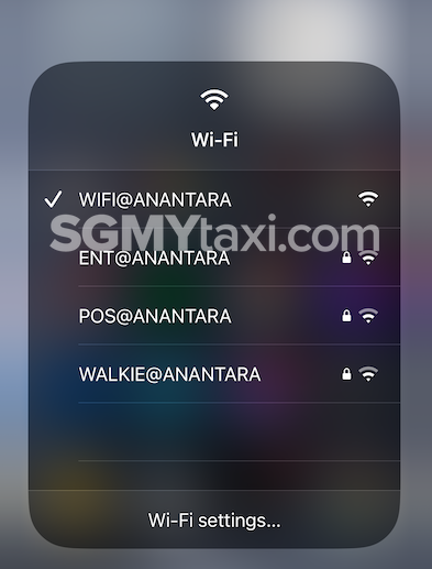 Free WIFI Annatara Desaru Resort