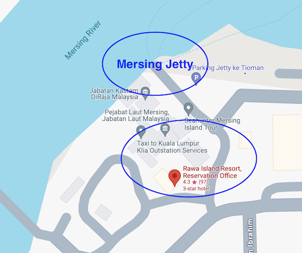 Mersing Jetty & Rawa Office