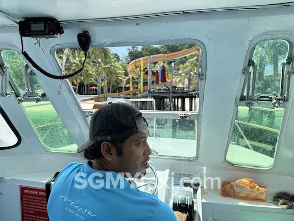 Reaching Rawa island Jetty