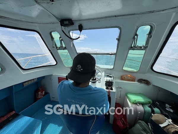 Speed Boat to Rawa Island 