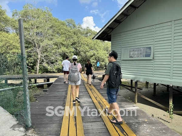 Walk to Rawa Island Jetty at Mersing