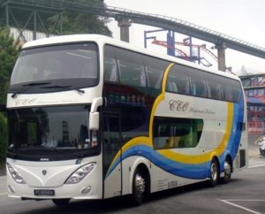 Transportasi dari Singapura ke Legoland Malaysia dengan Bus Ekonomi