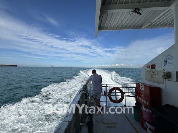 Singapore to Desru Ferry Seaview