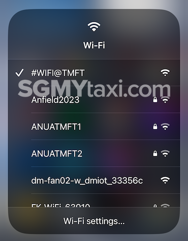 Tanah Merah Ferry Terminal WIFI