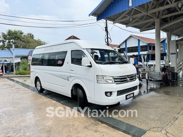 Tekek Jetty To Berjaya Resort Tioman Van