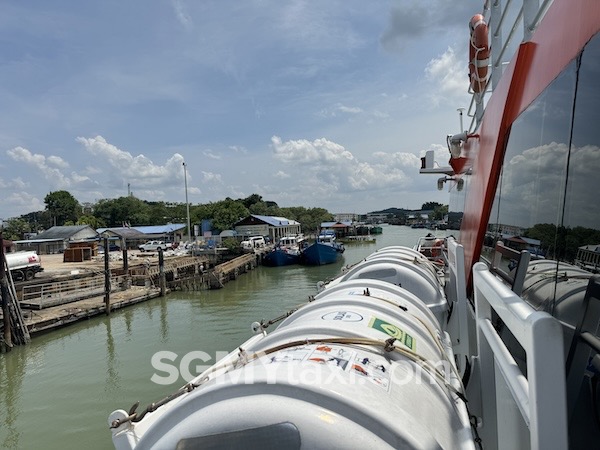 Tioman Cataferry To Mersing Jetty