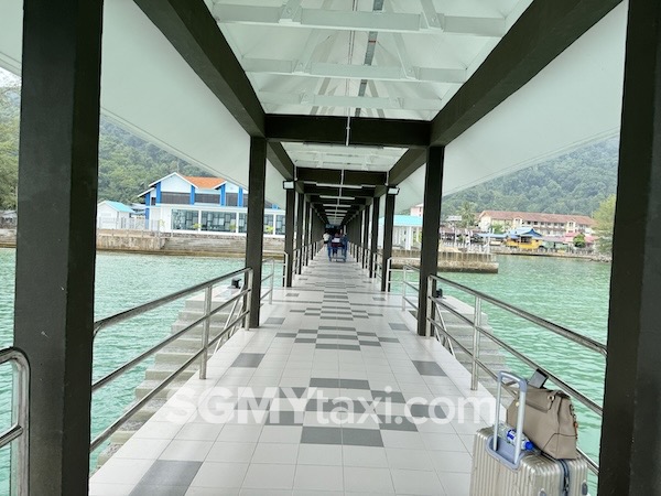 Tioman Island Kampung Tekek Jetty Exit