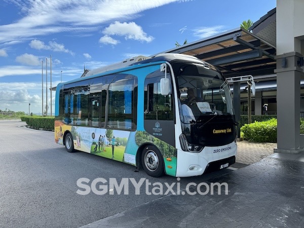 Desaru Coast Shuttle Bus from Ferry Terminal to resort