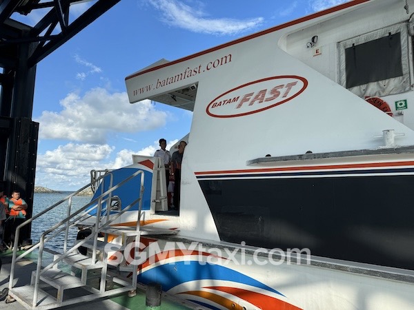 Desaru ferry to SG Tanah Merah Batamfast Ferry